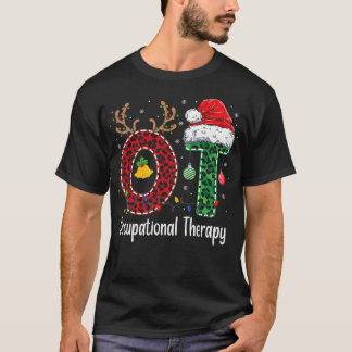 T-shirt Chapeau de santa en ergothérapie thérapeute en erg
