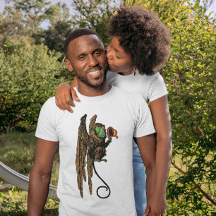 T-shirt Chapeau de singe volant maléfique de l'assistant V