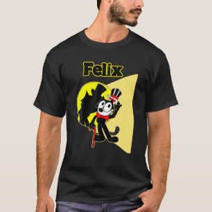 T-shirt Chapeau supérieur Felix Black-Cat