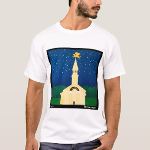 T-shirt Chapel Chien - Stephen Huneck
