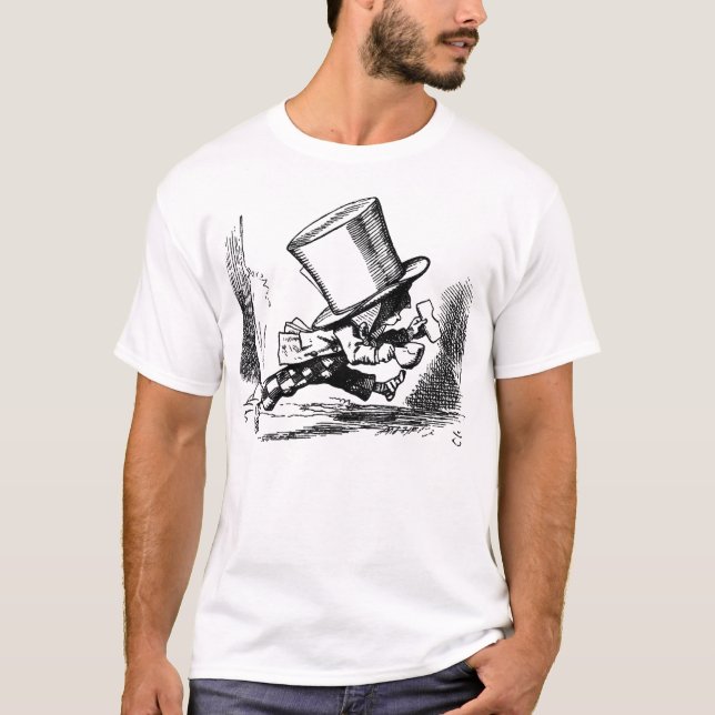T-shirt Chapelier fou courant d'Alice au pays des (Devant)