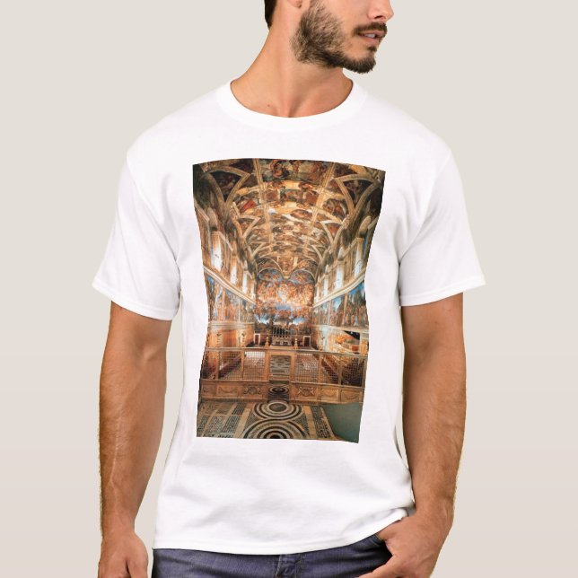 T-shirt Chapelle de Sistine (Devant)