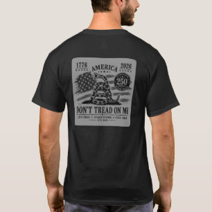 T-shirt Chapitre Cœur du Texas - 250 Ne Marchez Pas Sur Mo