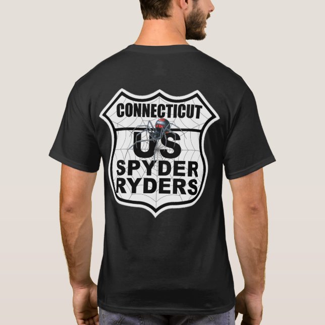 T-shirt Chapitre Connecticut - Poche à 2 côtés du logo (Dos)