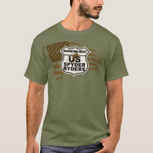 T-shirt Chapitre de Blackstone Valley - Drapeau en lambeau