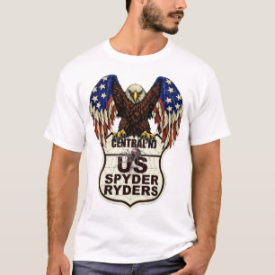 T-shirt Chapitre du centre du New Jersey - Logo Eagle 1s