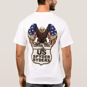 T-shirt Chapitre du centre du Texas - Logo d'aigle 2s