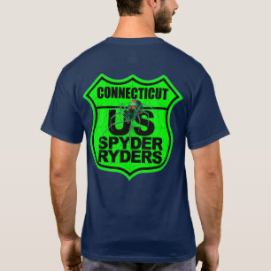 T-shirt Chapitre du Connecticut - Logo 2 faces Vert