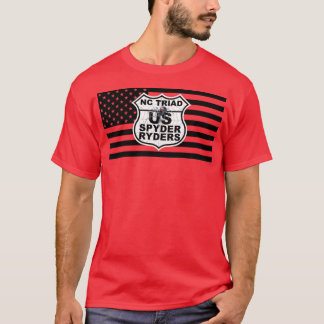 T-shirt Chapitre NC Triad - Black Flag & Logos