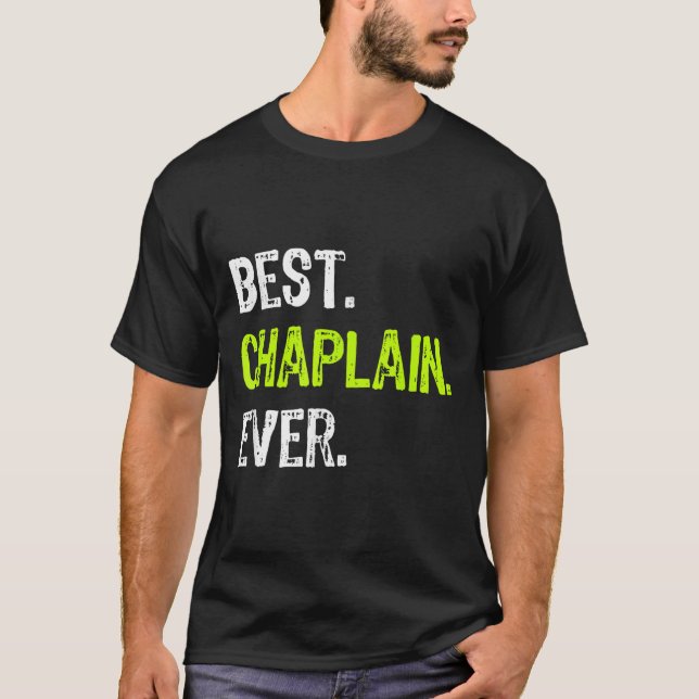 T-shirt Chaplain Ever  (Devant)