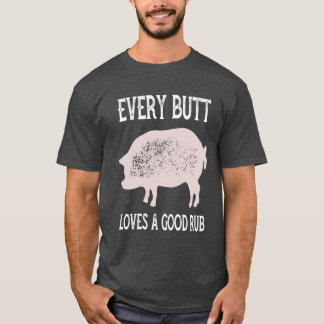 T-shirt Chaque bouton aime un bon coup