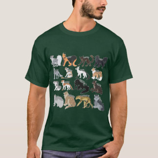 T-shirt Chaque chef de Riverclan de tous les temps amis am