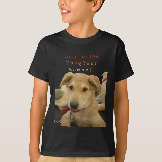 T-shirt Chaque chien a iTS DAY Hakuna Matata Joyeux jours  (Devant)