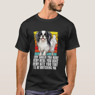T-shirt Chaque collation que vous faites drôle Japonais Ch