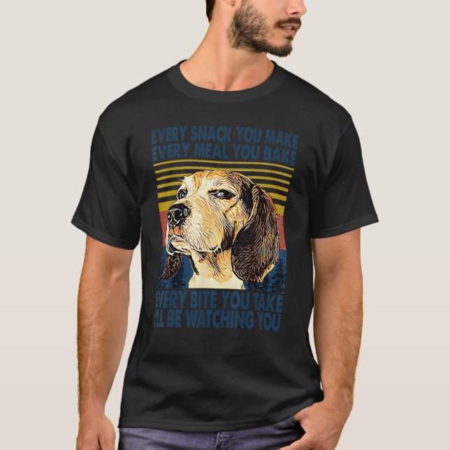 T-shirt Chaque friandise que vous faites Chaque repas que  (Devant)