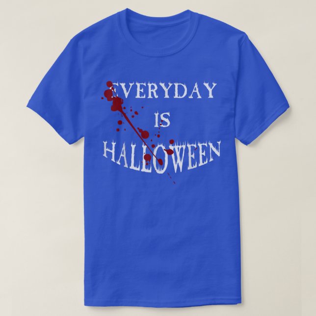 T-shirt Chaque Jour Est Halloween Citrouille Horror 2112 (Design devant)