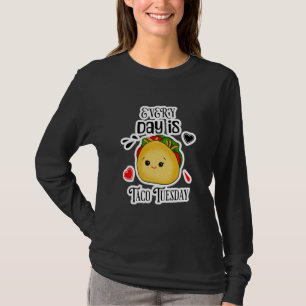 T-shirt Chaque Jour est Mardi Taco
