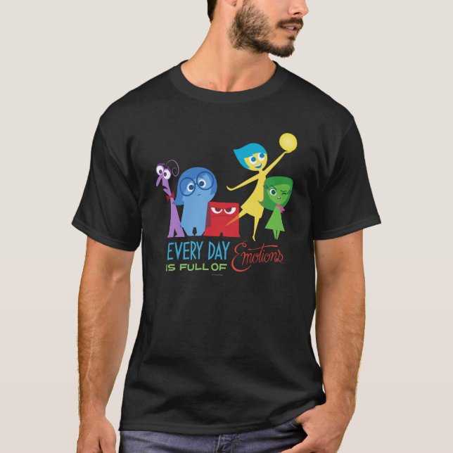T-shirt Chaque jour est plein d'émotions (Devant)