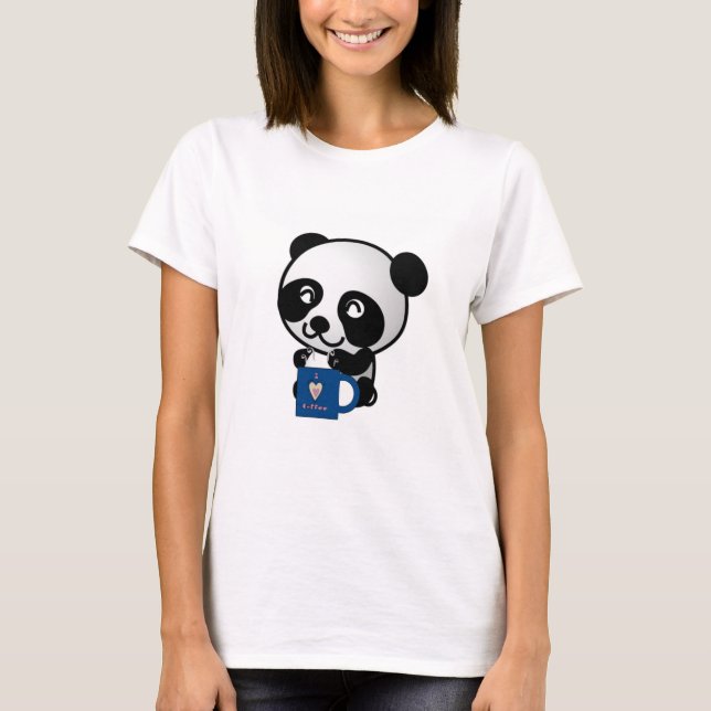 T-shirt Chaque jour est une journée du café (Devant)
