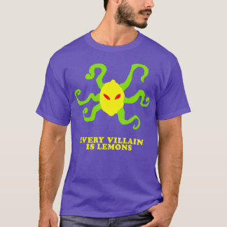 T-shirt chaque méchant est citron 1