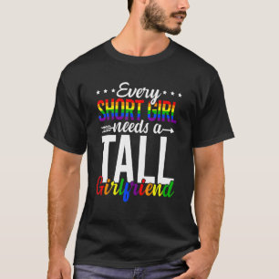 T-shirt Chaque Petite Fille A Besoin D'Une Grande Amie Lgb
