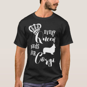 T-shirt Chaque Reine a Besoin de sa Couronne de Maman Chie