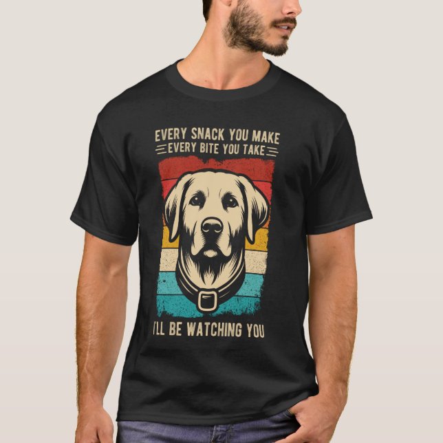 T-SHIRT CHAQUE SNACK QUE VOUS FAITES CHAQUE BITE QUE VOUS  (Devant)