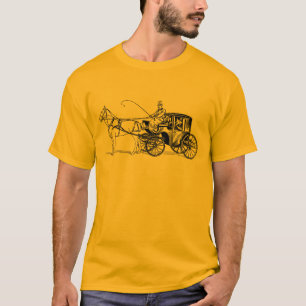 T-shirt Char à bancs vintage