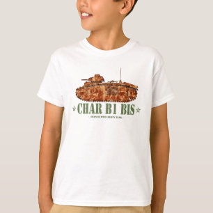 T-shirt Char B1 bis Char lourd français de la Seconde Guer