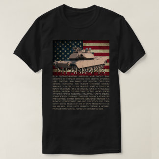 T-shirt Char de combat principal M1 Abrams