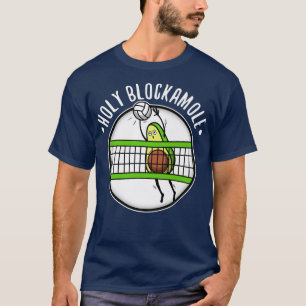T-shirt Char de volley-ball de blockamole