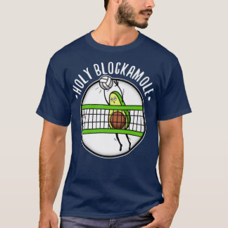 T-shirt Char de volley-ball de blockamole