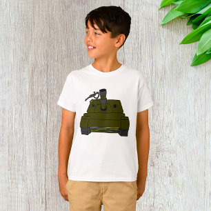 T-shirt Char Militaire