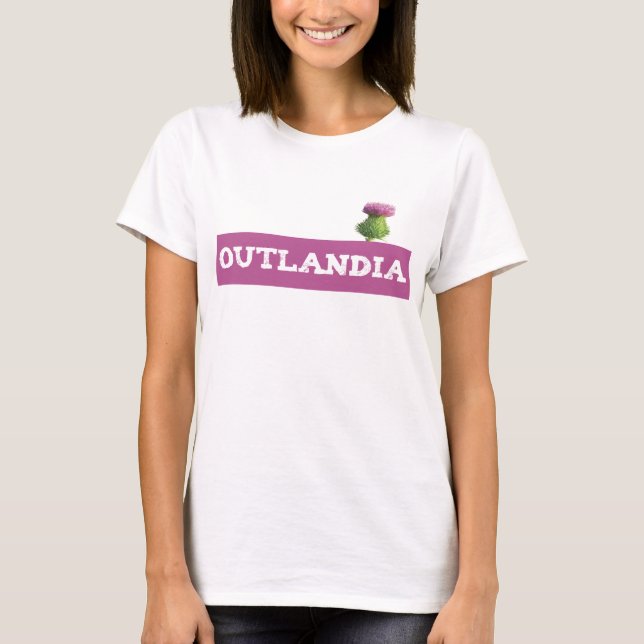 T-shirt Chardon d'Outlandia (Devant)