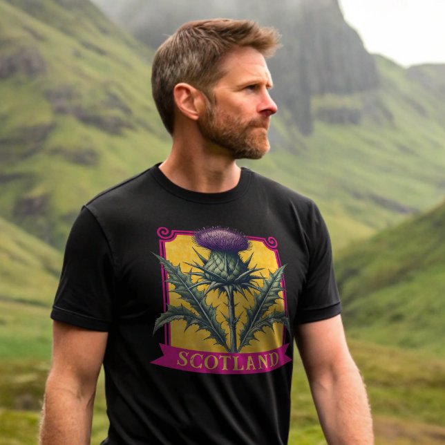 T-shirt Chardon en style Renaissance antique Texte personn (Créateur téléchargé)