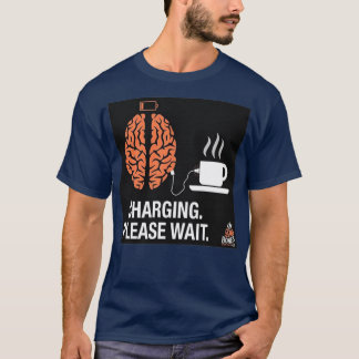 T-shirt charge de café