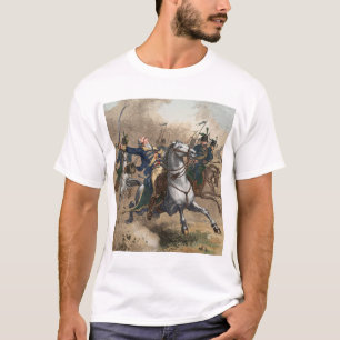 T-shirt Charge de la bataille de Savannah de la révolution