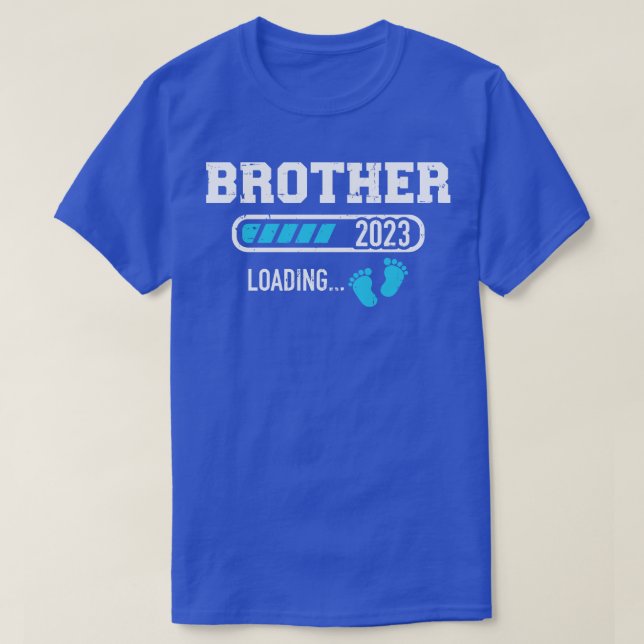 T-shirt Chargement Brother 2023 pour nouveau frère (Design devant)