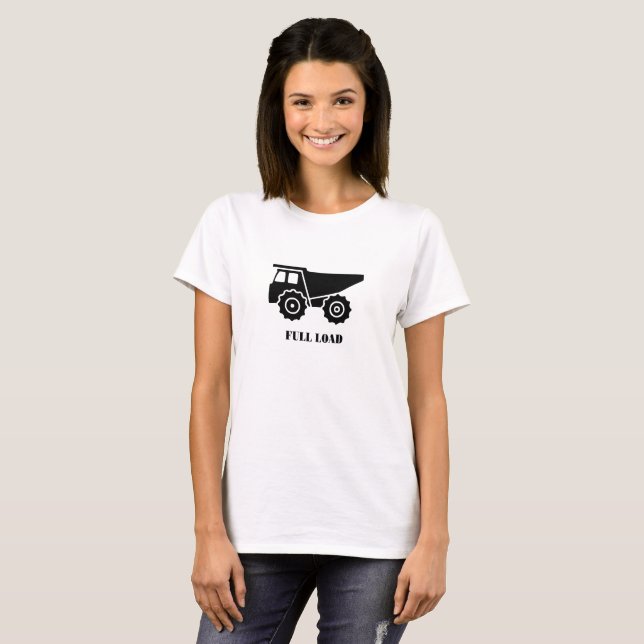 T-shirt Chargement complet (Devant entier)