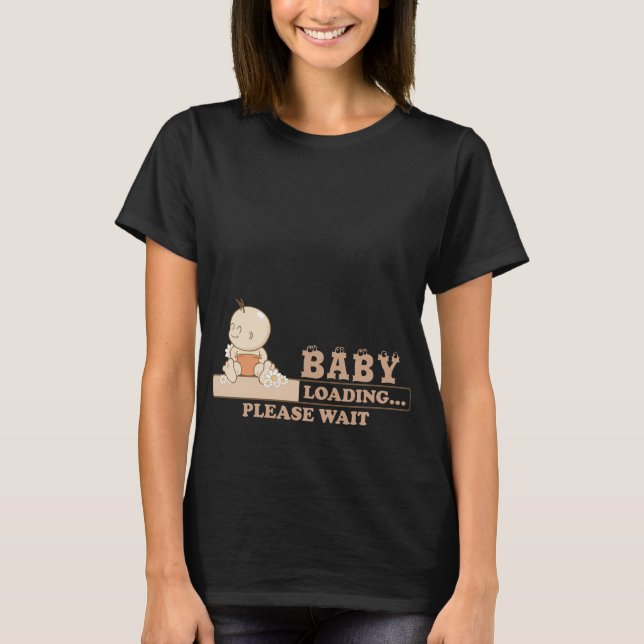 T-shirt Chargement de bébé (Devant)