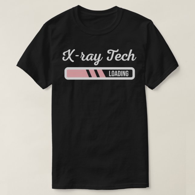 T-shirt Chargement de la technologie des rayons X - Radiol (Design devant)