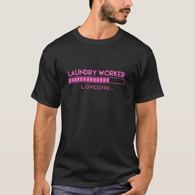 T-shirt Chargement de lave-linge (Devant)