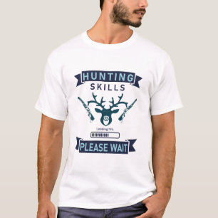 T-shirt Chargement des compétences de chasse... Veuillez p