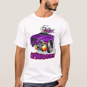 T-shirt Charger Charge ! Rod Hot Violet