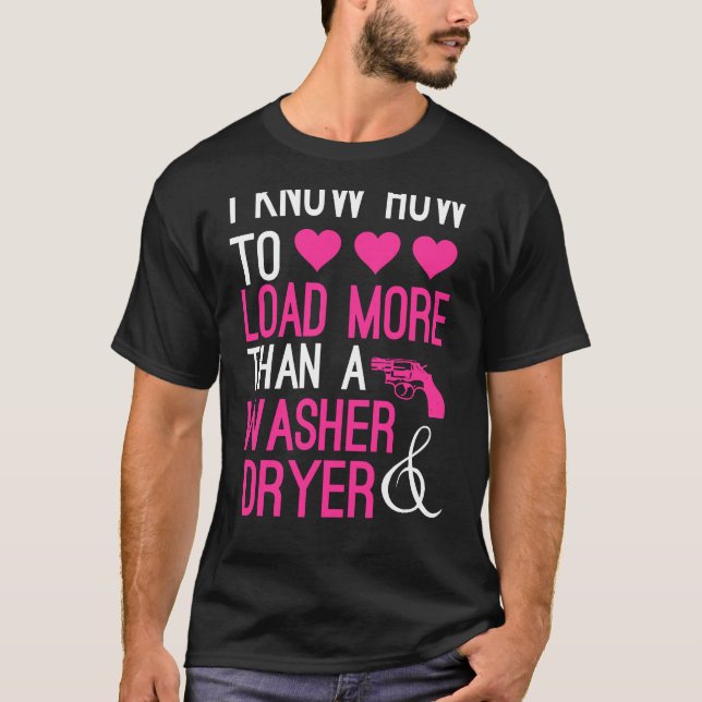 T-shirt Charger Plus Qu'Une Lave-Linge Et Un Sèche-Linge (Devant)