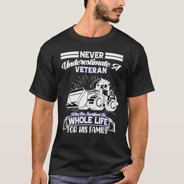 T-shirt Chargeur avant - Vétérinaire - Chargeur à la retra (Devant)