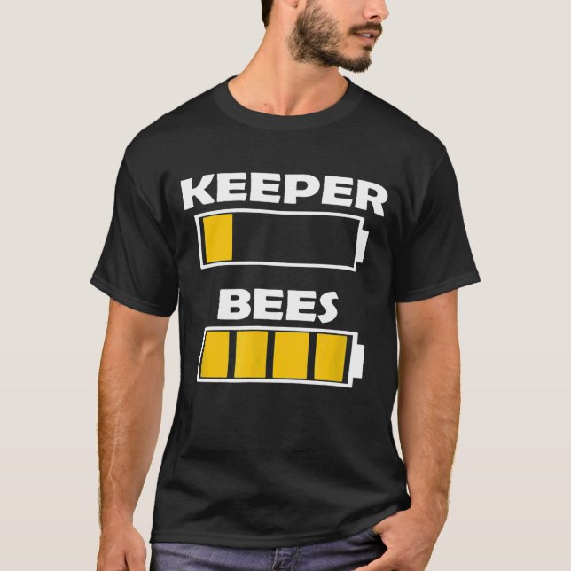 T-shirt Chargeur de batterie de l'apiculteur (Devant)