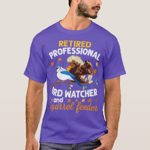 T-shirt Chargeur d'écureuil professionnel retraité