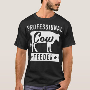 T-shirt Chargeur professionnel de vache pour les agriculte