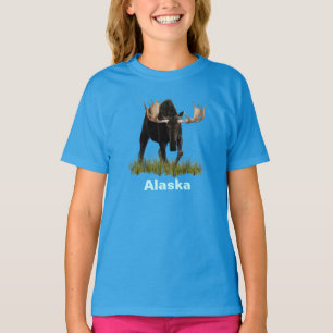 T-shirt Charging Bull Moose